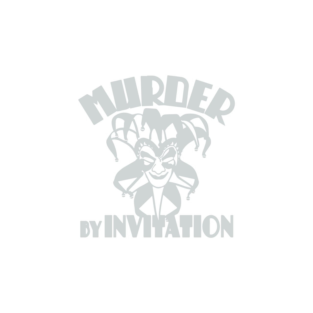 Murder by Invitation theatrical event branding and custom invitation design