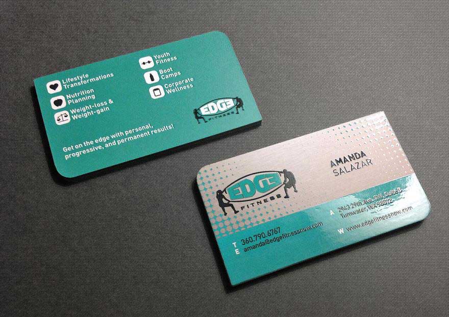 kraken design business card